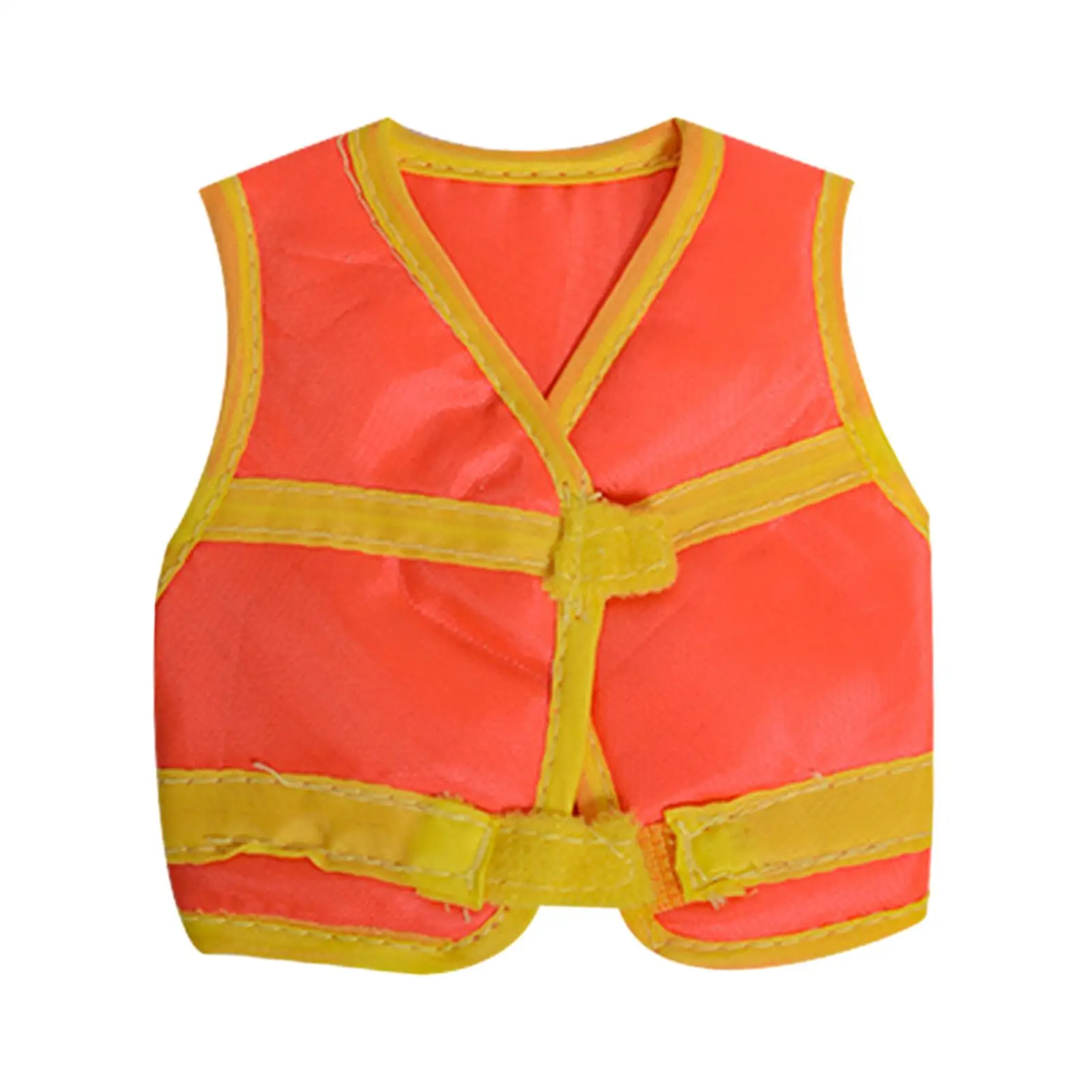 1/6 Action Figures Reflective Vest Cosplay Kids Pretend Play Decoration Accessory for 12'' Figures Dolls Body Doll Party Favor