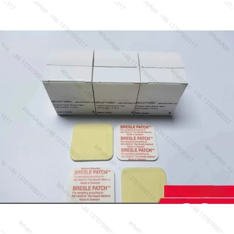25PCS  Salt test piece ISO8502-6 E135-B Salt patch paper box, made in Sweden