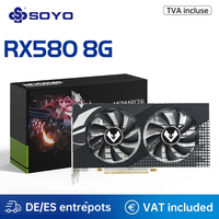 SOYO Graphics Cards Radeon RX580 8G GDDR5 Memory Video Gaming Card PCIE3.0x16 GPU Desktop Computer Components AMD RX 580 8G