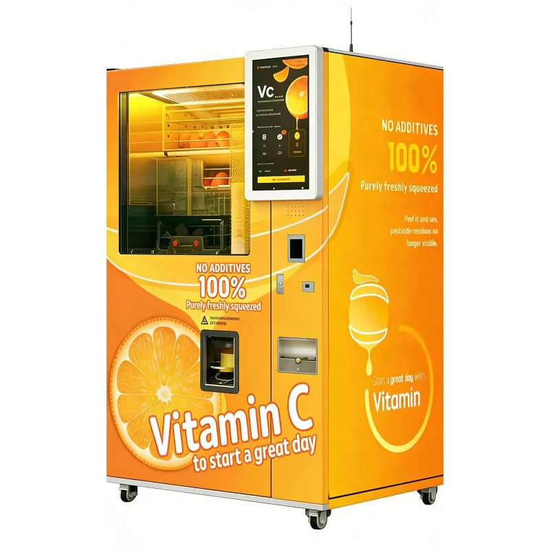 Automatic Vending Machine for Fresh Juice with Adjustable Temperature Control