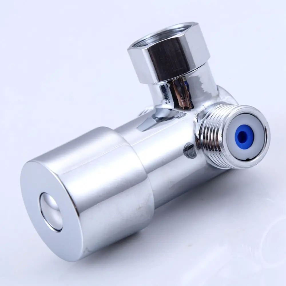 Adjustable Brass Mixing Valve Three Way Temperature Control Faucet For Water Heater Pipe System Plumbing Repair Part