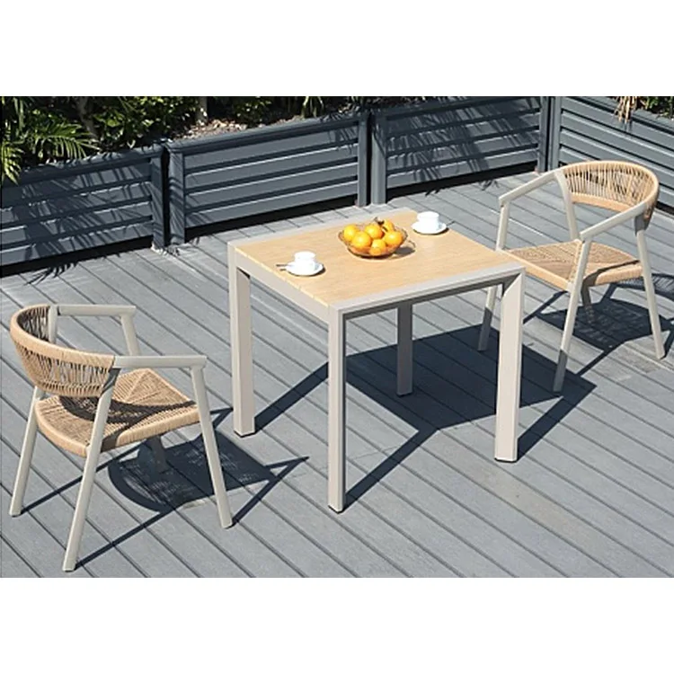 # Modern Design Waterproof Outdoor Balcony Garden Furniture Set Modern Dining Table Set