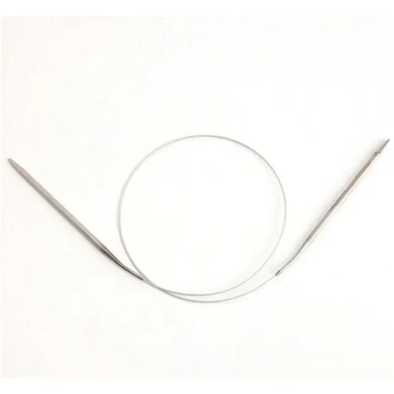 11Pcs/Set 43/65/80/120 cm Stainless Circular Knitting Needles Pins Crochet Weaving Needlework Tools