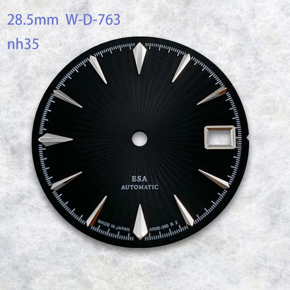 28.5mm Dial   S Logo For NH35/NH36  Automatic Movement  Watch Modification Accessories