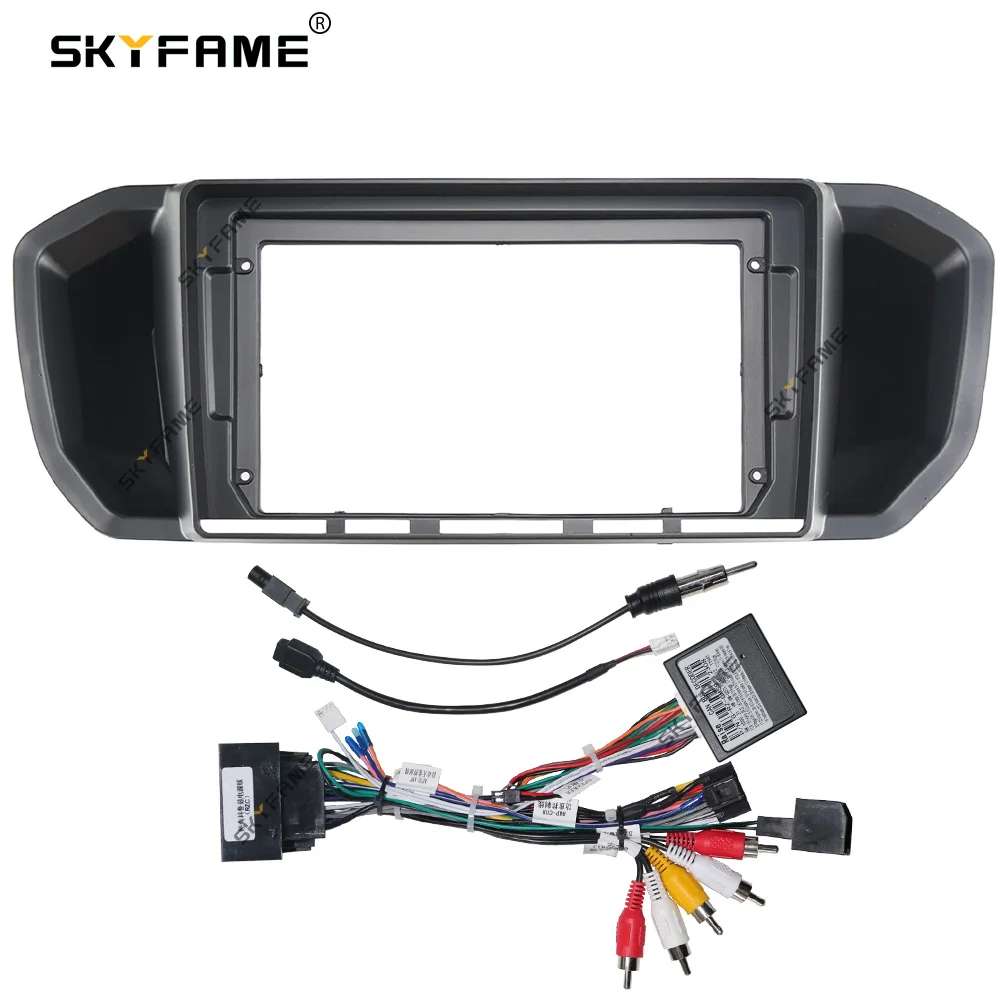 

SKYFAME For Chevrolet Spin Car Frame Fascia Adapter Canbus Box Decoder Android Radio Dash Fitting Panel Kit
