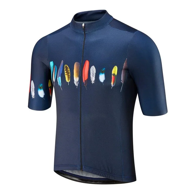 NEW Morvelo Summer Cycling Jersey Shirts Maillot Ciclismo for Men Short Sleeve Quick Dry MTB Bike Clothing Tops Wear