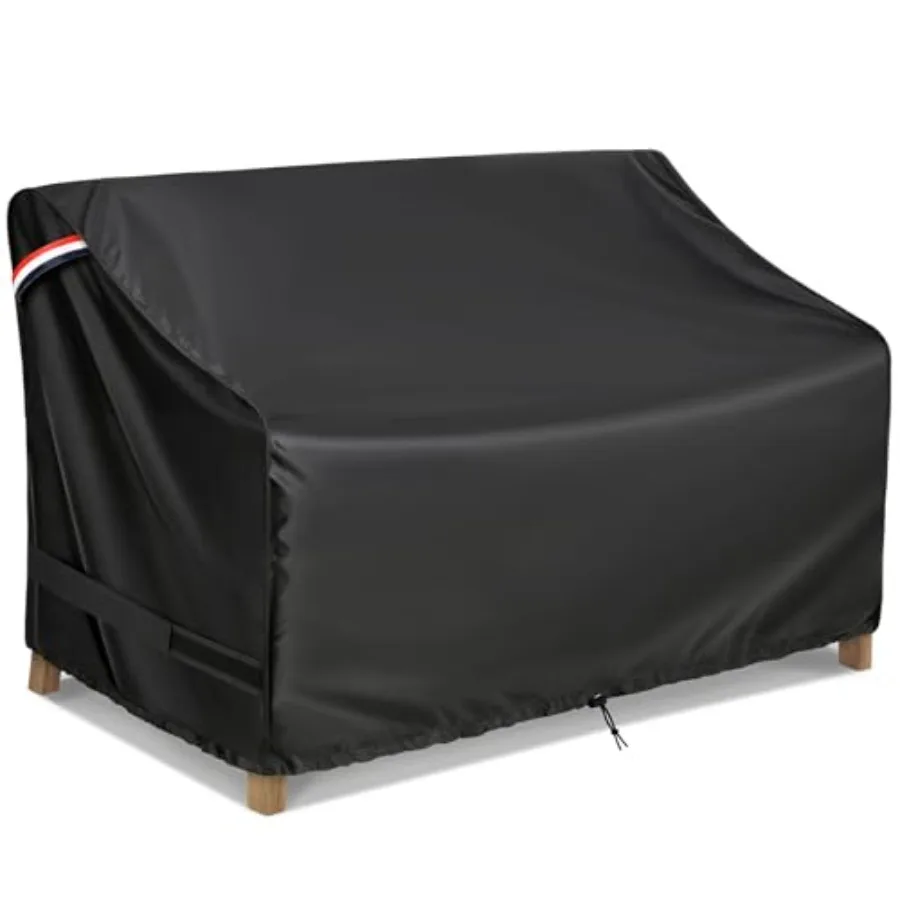 

Patio Furniture Large Sofa Covers 104W x 40D x 35H Inch, 3-Seater Outdoor Waterproof Couch Loveseat Bench Cover