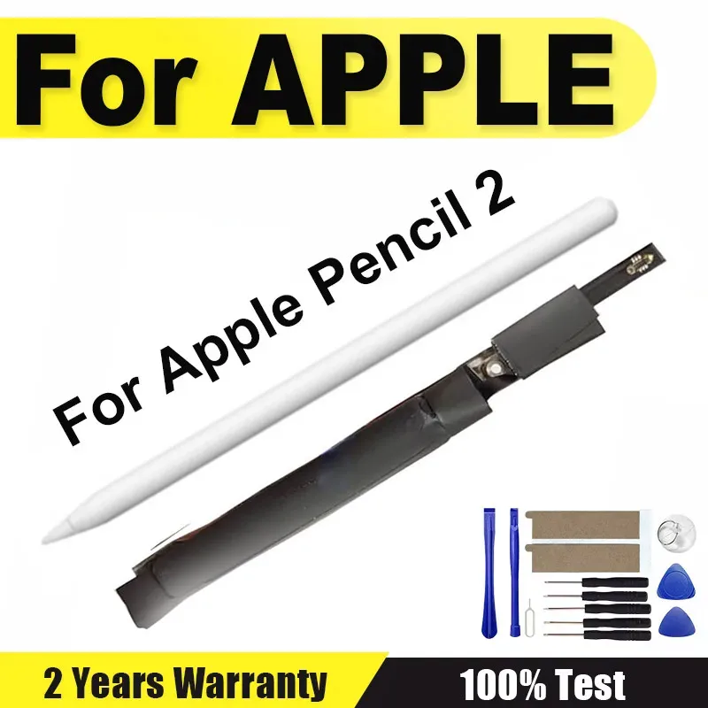 

Высококачественные аккумуляторы, новый аккумулятор Pencil 2, 3,85 В, 85 мАч, аккумулятор для Apple Pencil, 2-е зарядное устройство, аккумуляторы + бесплатные инструменты