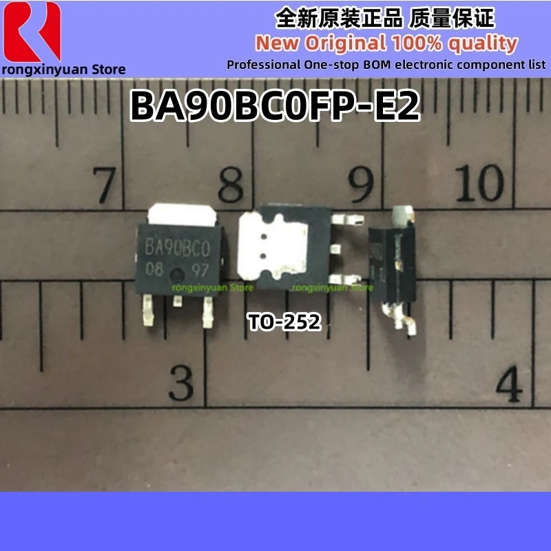 10Pcs/LOT BA90BC0FP-E2 TO-252 BA90BC0FP BA90BC0 1A Variable/Fixed Output LDO Regulators 100% new original 100% quality assurance