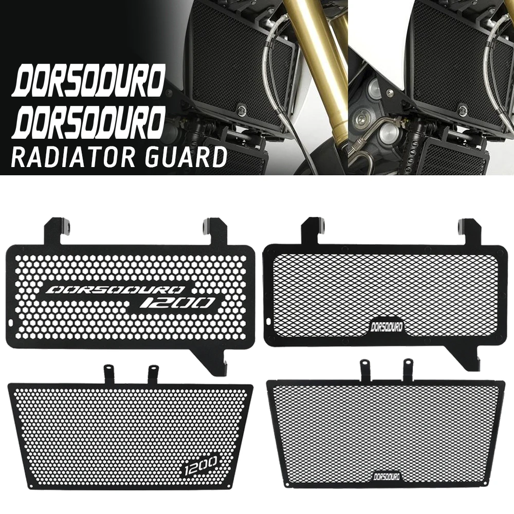 

ДЛЯ Aprilia Dorsoduro 1200/ABS 2011-2023 2024 2025 Dorsoduro 1200 Защитная решетка радиатора Крышка и комплект защиты масляного радиатора