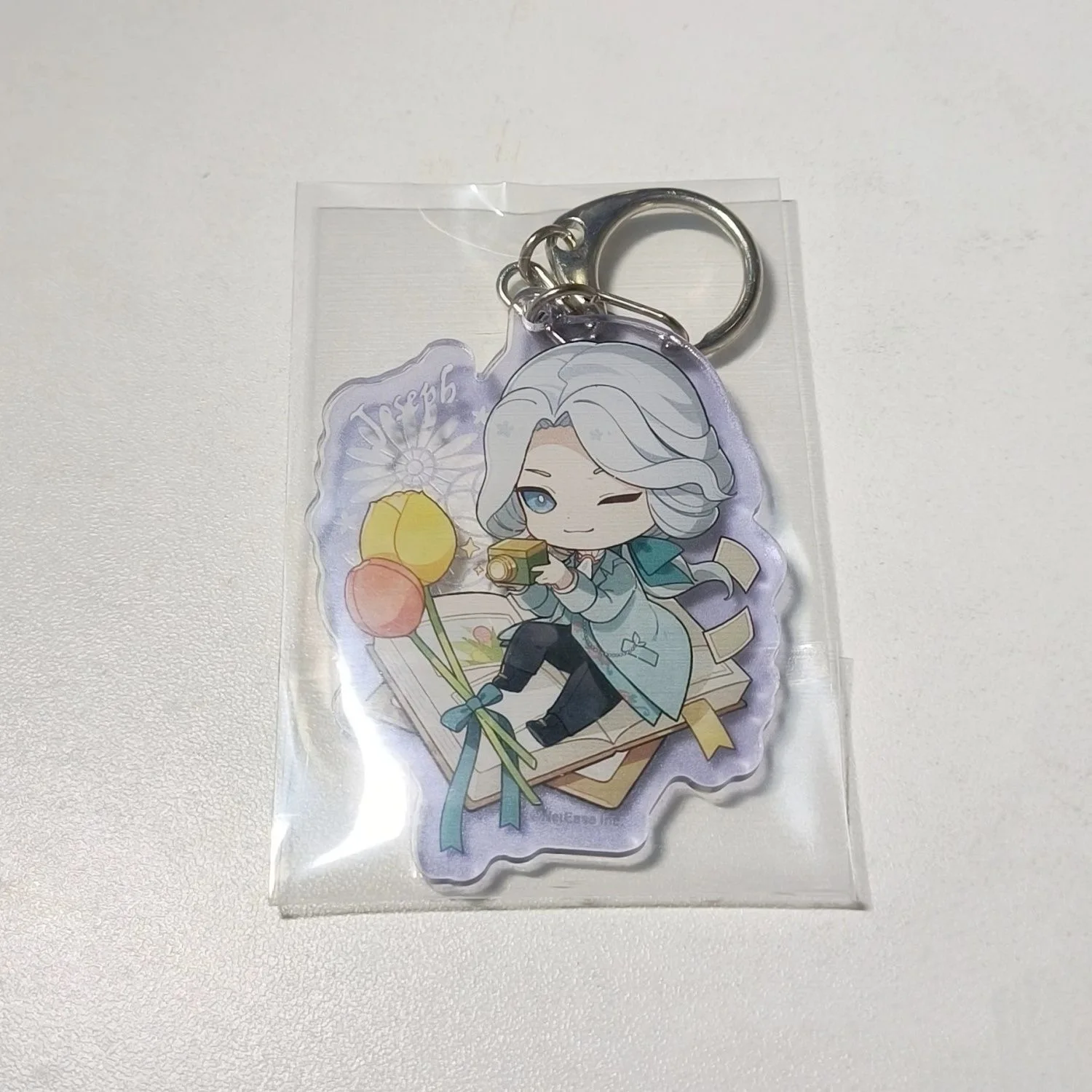 

Пятая личность Джозеф Цветочный дом Q-версия Бар Акриловый брелок Подвеска Размерное зерно Окружающее домашнее хозяйство