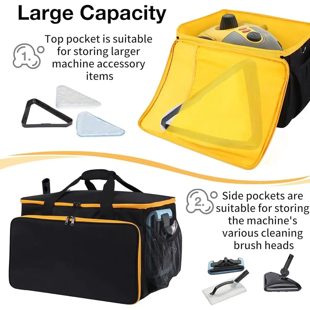 조절 가능한 보관 가방 Wagner C 900134   증기선 휴대용 정리함 다중 구획 디자인 텔레스코픽이 포함된 내구성이 뛰어난 휴대용 케이스