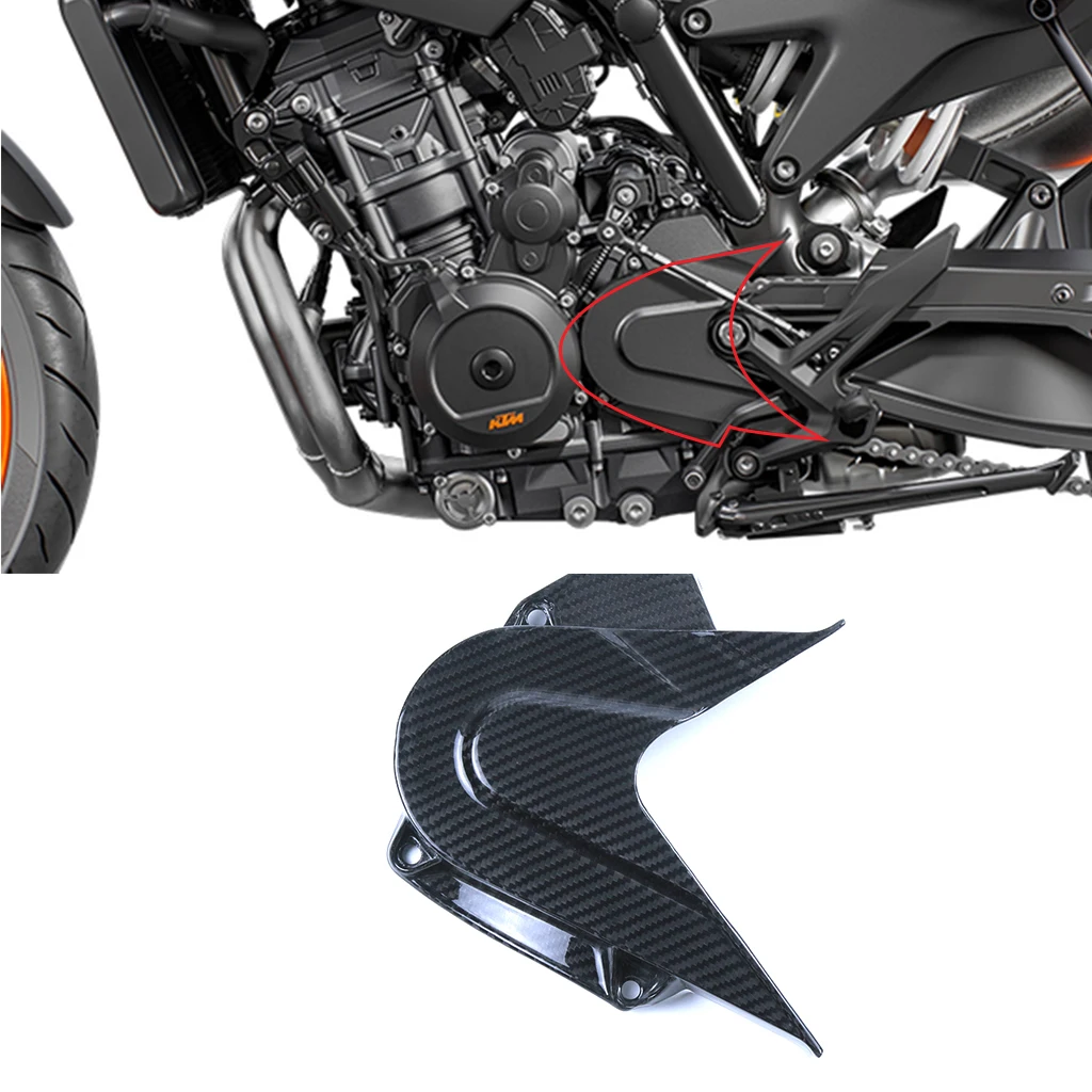 

For KTM Superduke 790 2018-2022 3K Full Carbon Fiber Motorcycle Modification Accessories Fairing Sprocket cover