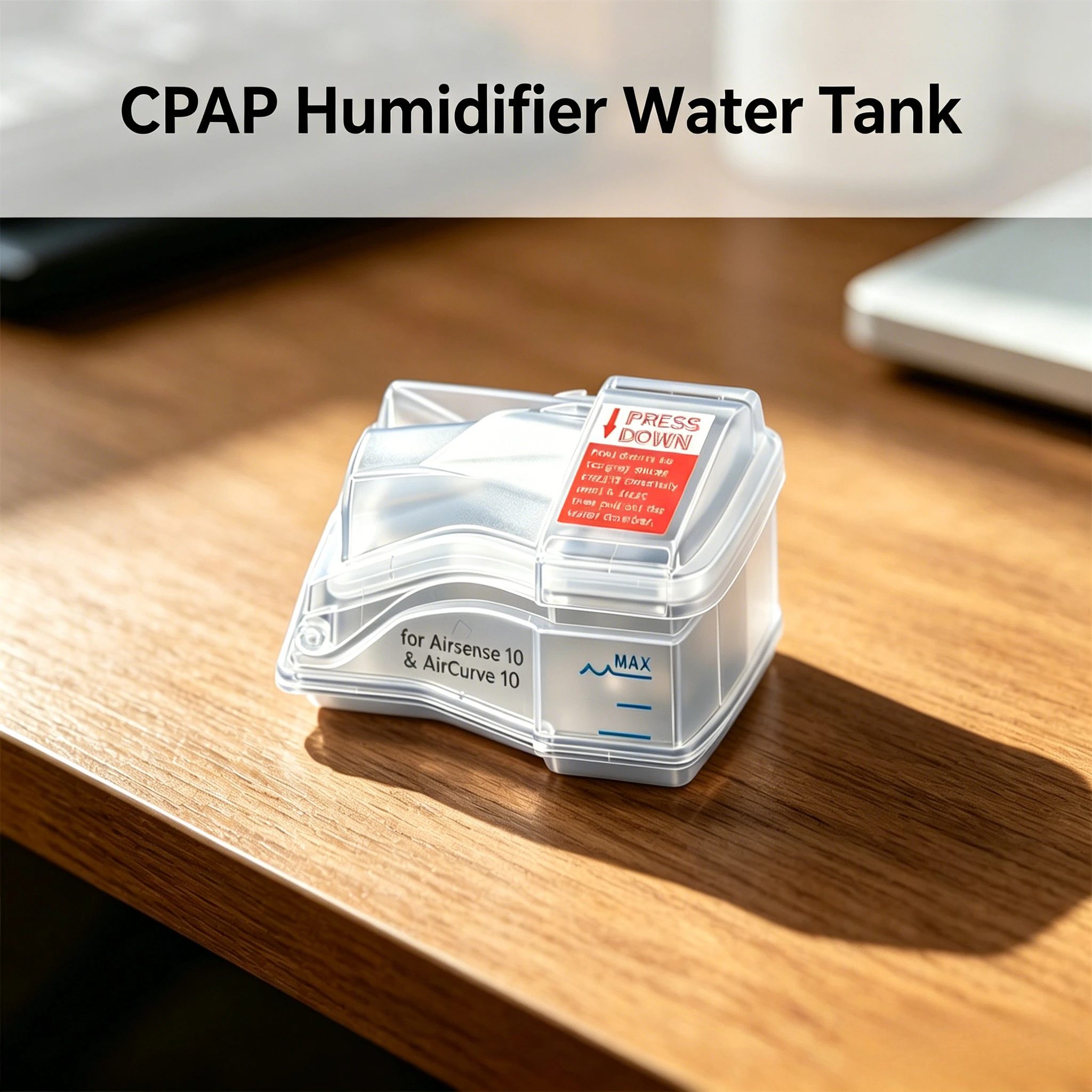 S10 Water Chamber for Airsense 10 AirCurve 10 , Humidifier Replacement Tank Tub Easy Cleaning Leak Proof Replacement