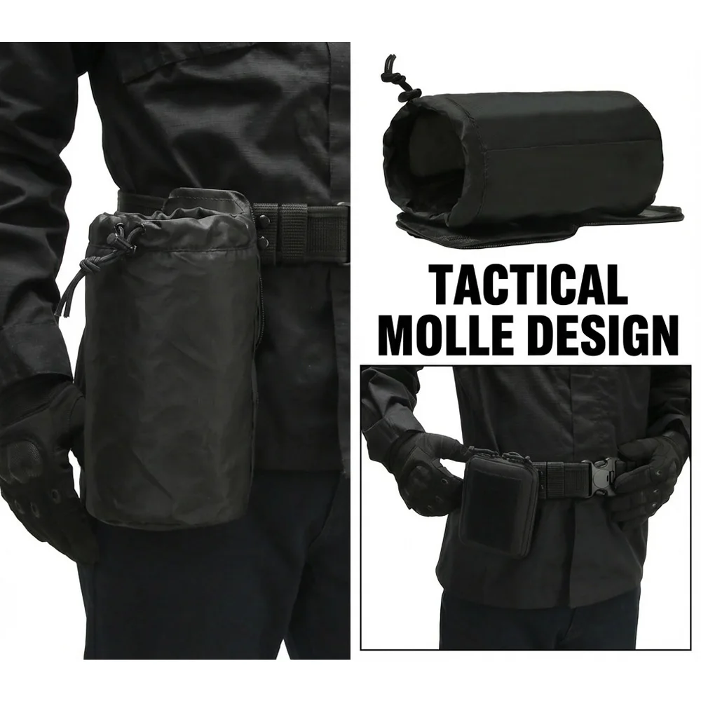 

Складная сумка-органайзер Molle-совместимая, большая, для мусора и бутылок с водой, многофункциональная, AVA349