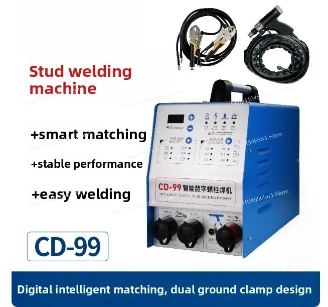 CD-99 Capacitor Discharge Stud Welding Machine - Bolt Pin Contact Equipment