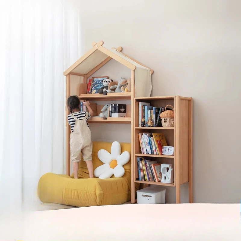 Play Dream Superman, Beta Bookcase, Children's Solid Wood Bookcase Customized Combination Bookcase Comfortable