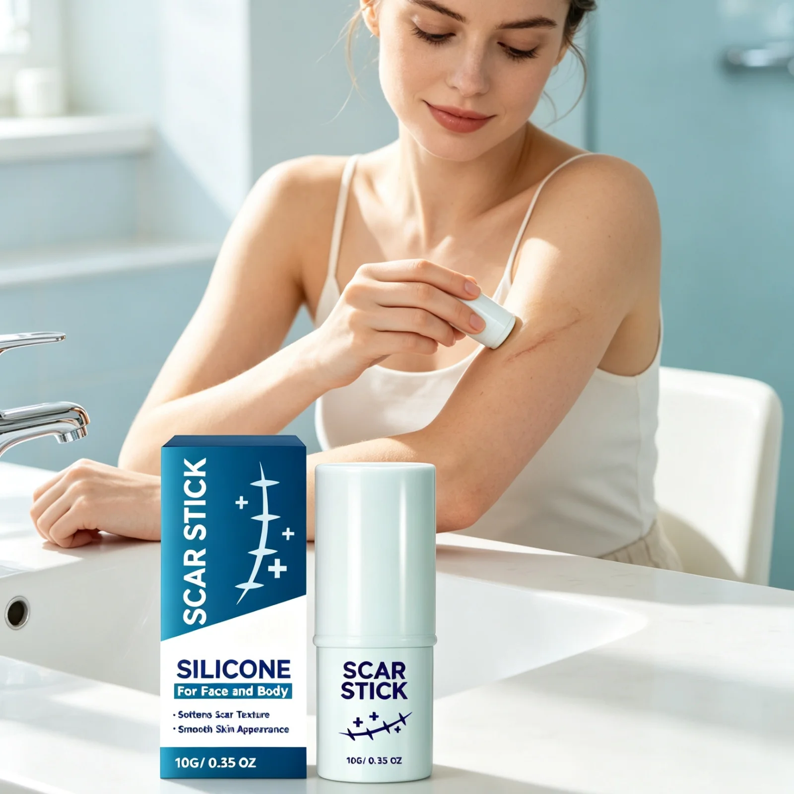 Scare Repairing Stick Fades Old New Hyperplasia Scar Reduces Skin Blemishes Restoring Smoothing Body Moisturizing Soothing Stick