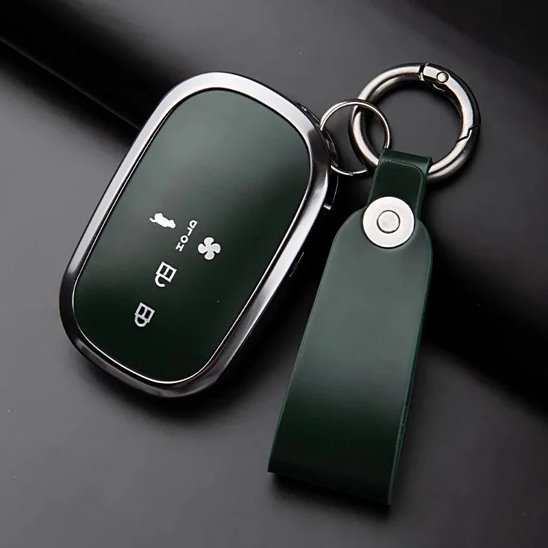 

Подходит для Honda P7 NS1 CRV S7 из алюминиевого сплава + кожаный чехол для дистанционного ключа автомобиля, доступны различные стили и цвета