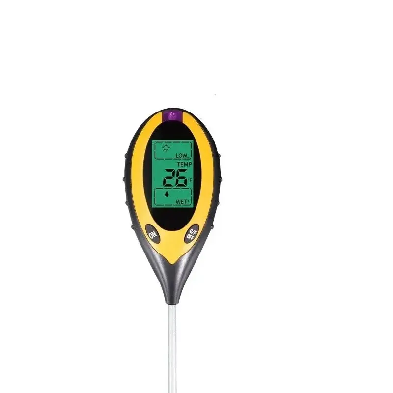 1pc Soil PH and Humidity Tester Nutrient Water Tester High Precision Household Gardening Flower Grass Fertility Meter