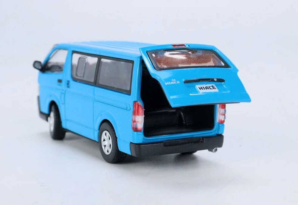 BM Creations 1:64 2015 Hiace KDH200V Diecast Alloy Toy Cars Simulation Model For Collection gift