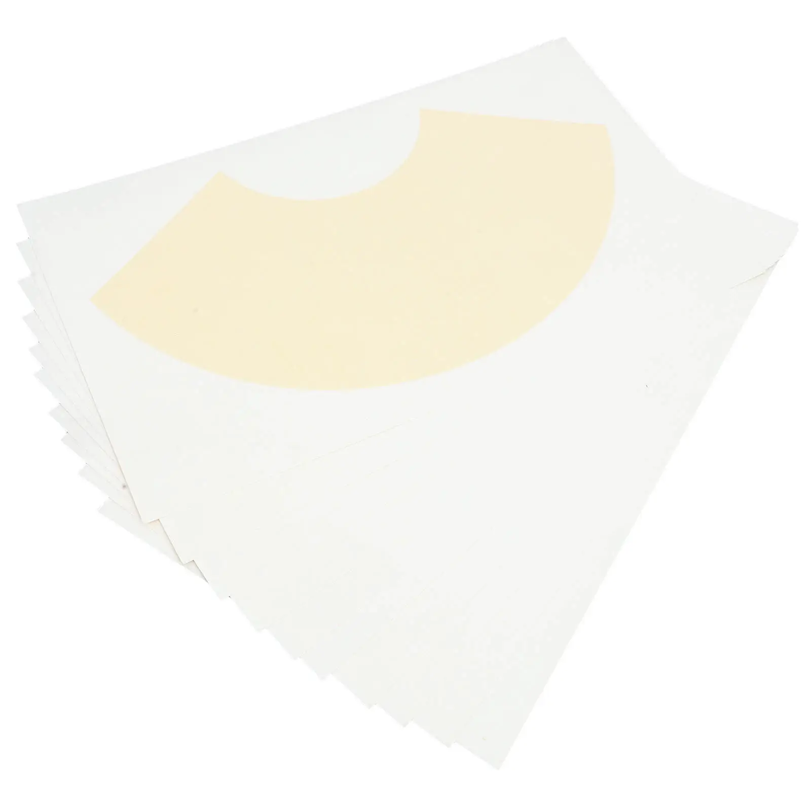 10pcs 30x50cm Fan Design Xuan Paper for Chinese Calligraphy – Natural Hue, Delicate Texture, Beginner & Pro Use