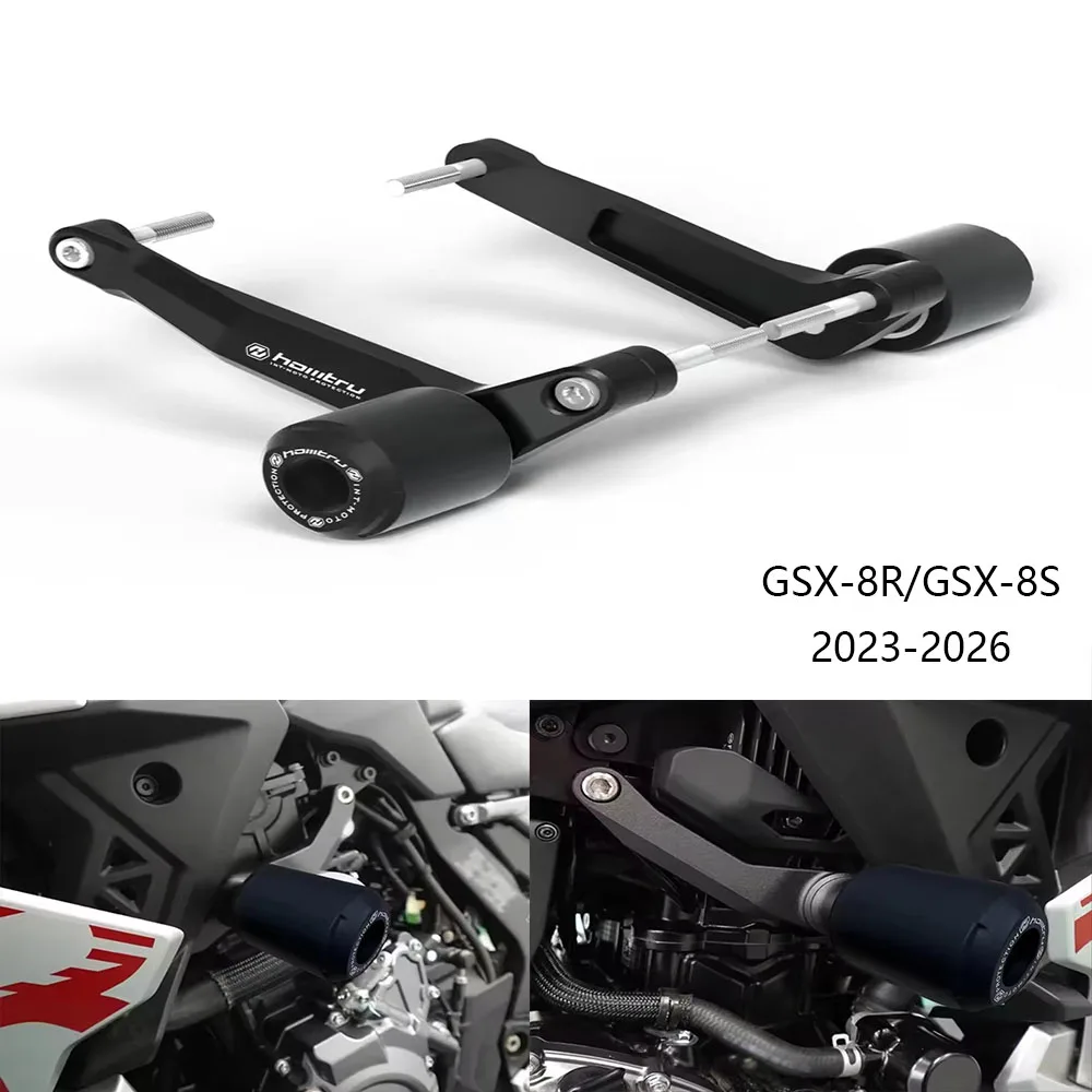2023-2026 For GSX-8R GSX-8S GSX-8 GSX8R Motorcycle Falling Protection Frame Slider Fairing Guard Crash Pad Protector