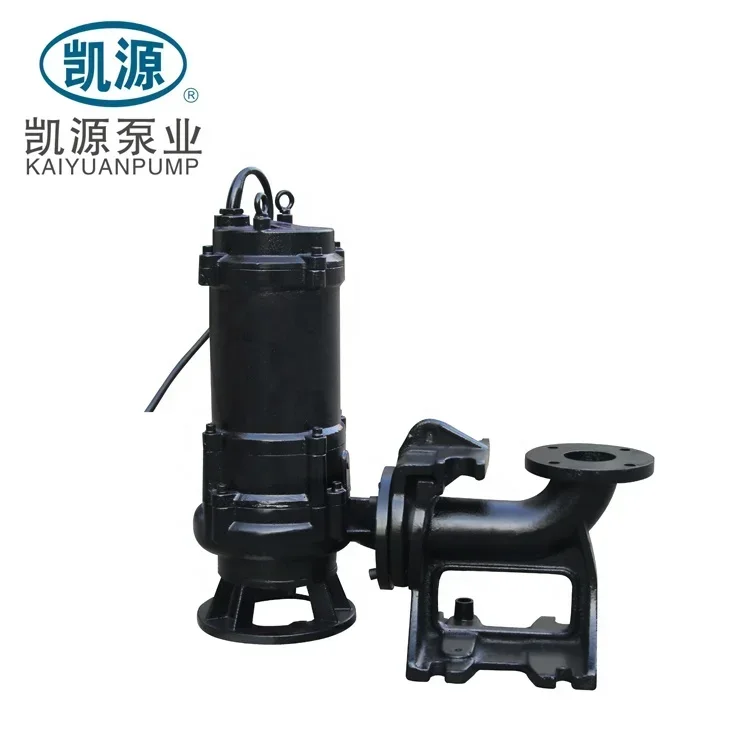 JPWQ automatic stirring sewage electric grinder portable septic pump with stainless steel sleeve