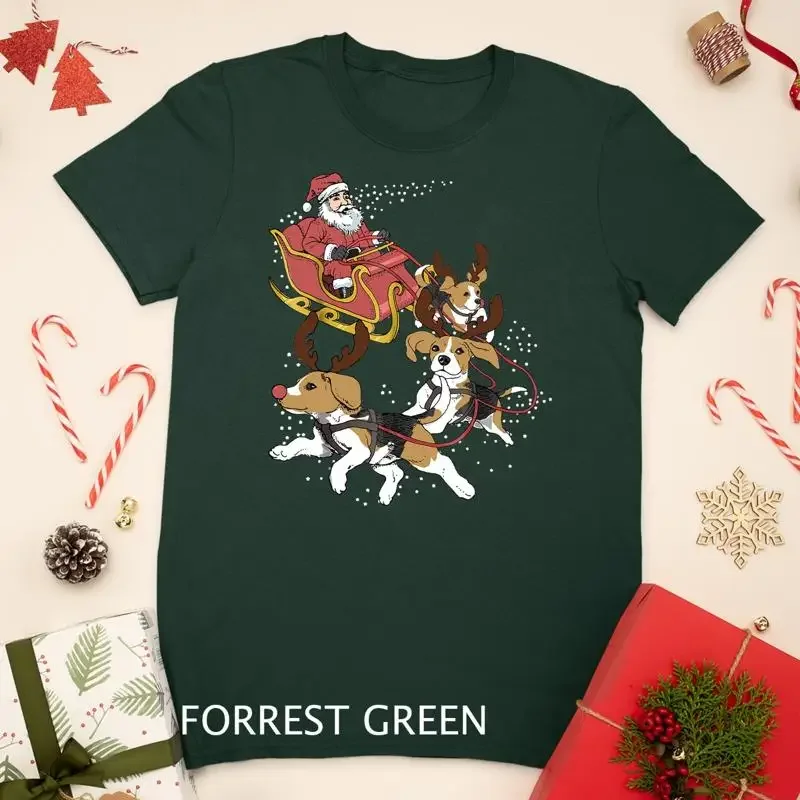 Funny Beagle T Shirt Christmas Tee For Cute Dog Lovers Azalea Unisex T shirt