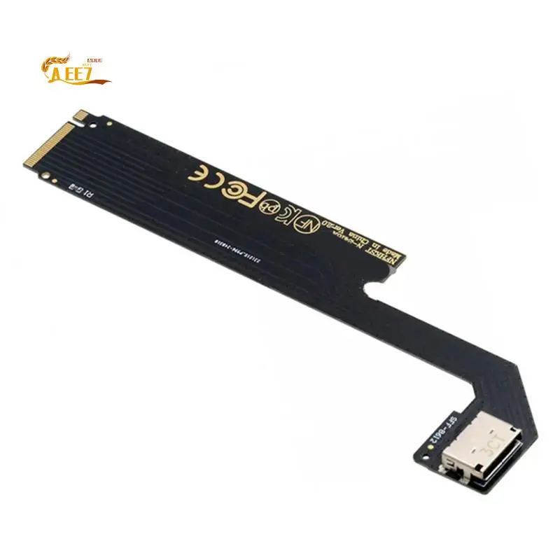 

AEE7-PCI-E 3.0 4.0 M.2 M-Key к Oculink SFF-8611 SFF-8612 Хост-адаптер для внешней видеокарты Thinkbook 16+ 2024 годов AMD8845