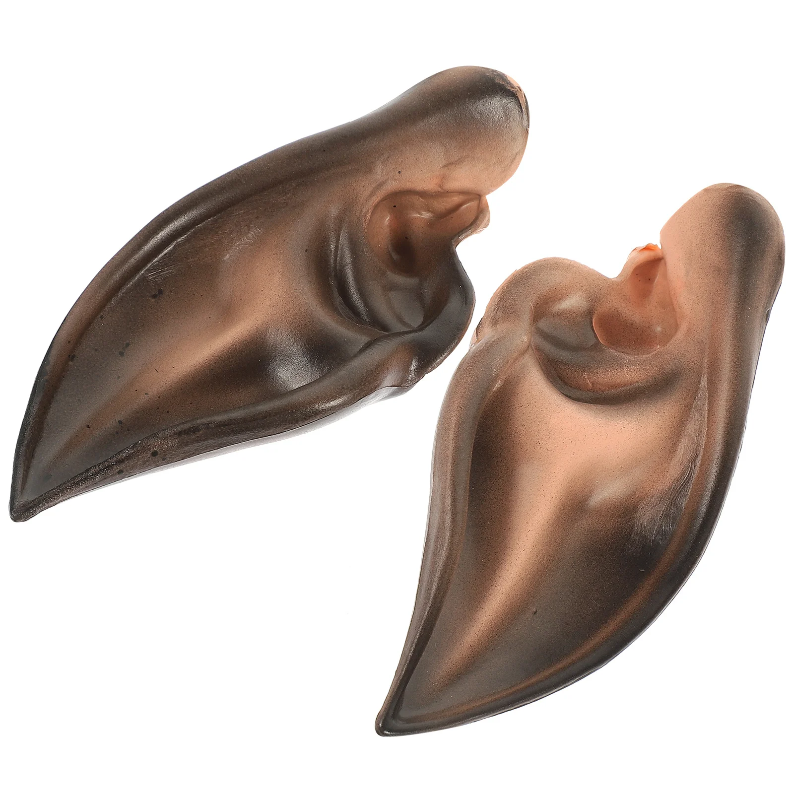 

1 Pair Fairy Ears Props Comfortable Fit For Halloween Christmas Cosplay Party Masquerade Carnival Elf Ear Accessory Simulation