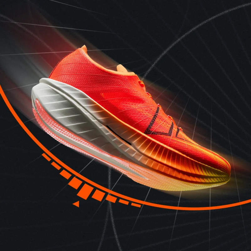 Peak UP30 5.0 Elite Running Shoes Professional Marathon Full Palm Carbon Board Racing Shoes Shock Absorption Sneakers Men