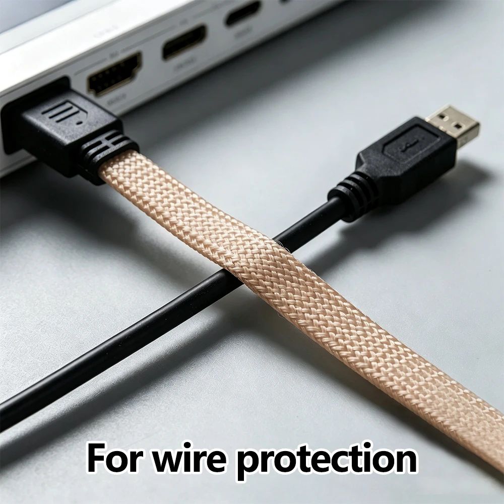 800 Deg.C Braided Fiberglass Sleeving 1~30mm Chemical Resistant High Temp Insulation Tube Auto Wiring Sleeve