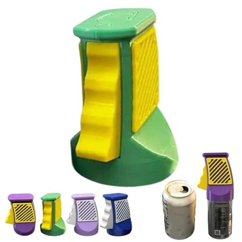 فتاحة علب المشروبات المطبوعة ثلاثية الأبعاد أداة منزلية صغيرة فتاحة علب المطبخ المنزلي مناسبة لعلب مختلفة أدوات فتاحة العلب الإبداعية #1