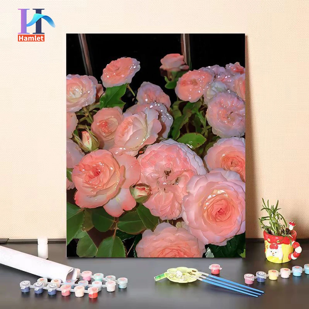 【Hamlet】 40*50 diy oil paint digital coloring manual coloring decompression summer landscape decorative painting