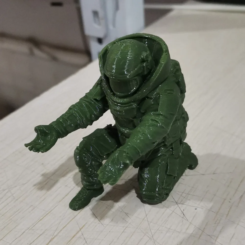 

Creative 3D Printed Disposal Unit Pen Holder Funny Unique Gift Warrior Pen Holder Plastic Pencils Holder Gift for Men