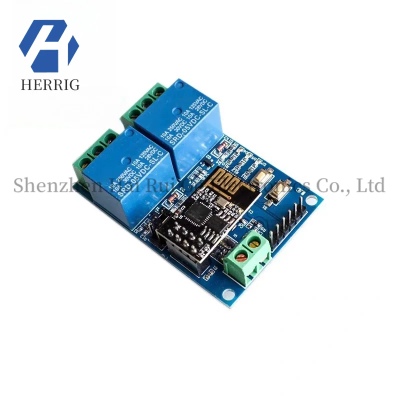 

5V ESP8266 Dual WiFi Relay Internet of Things Smart Home Mobile APP remote control switch