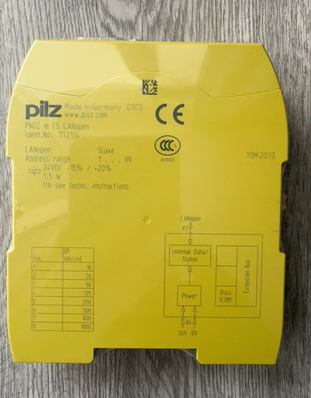 PILZ PNOZ M ES CANopen Safety Relay