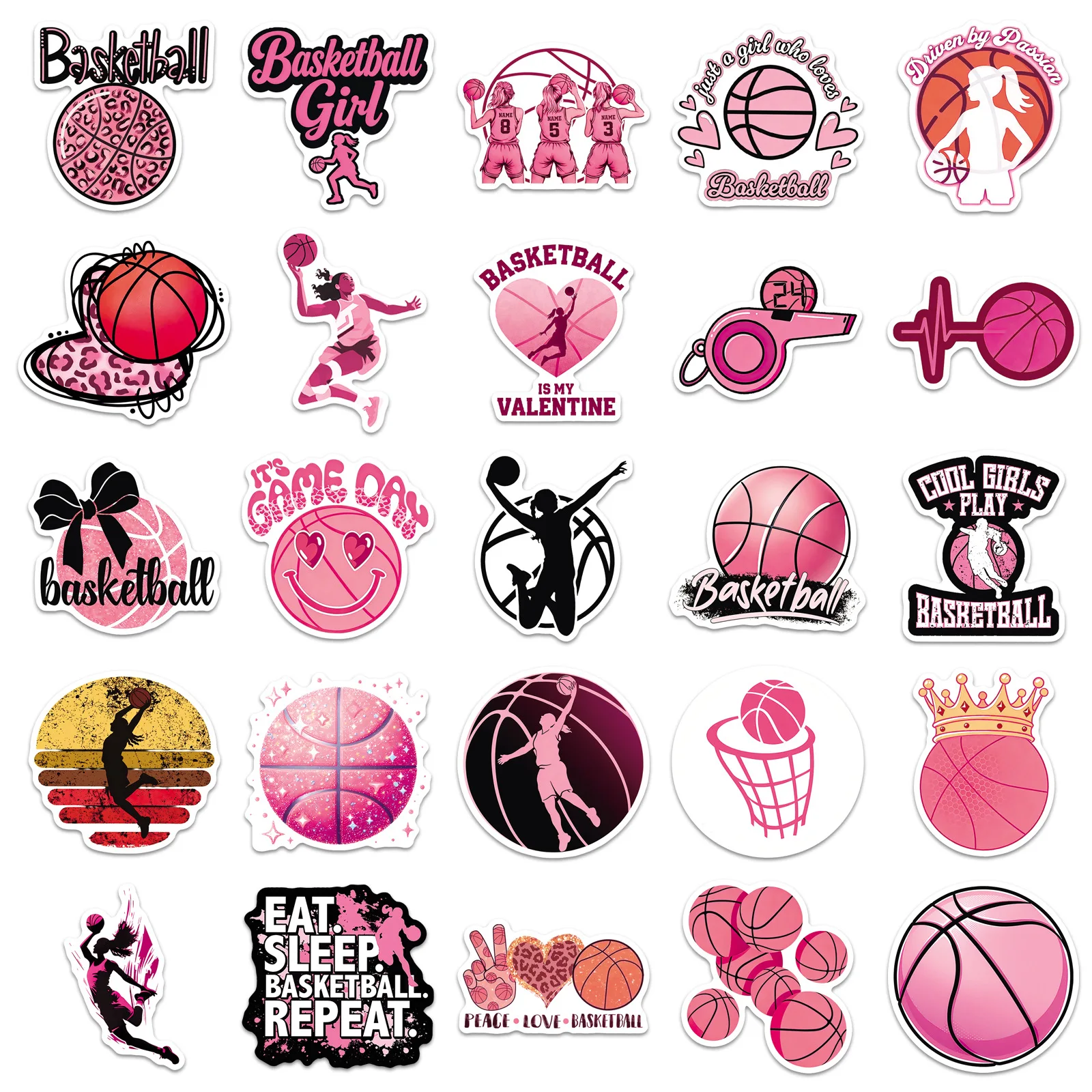 10/30/50PCS Pink Basketball St - Blister Plaster Sport recension och pris