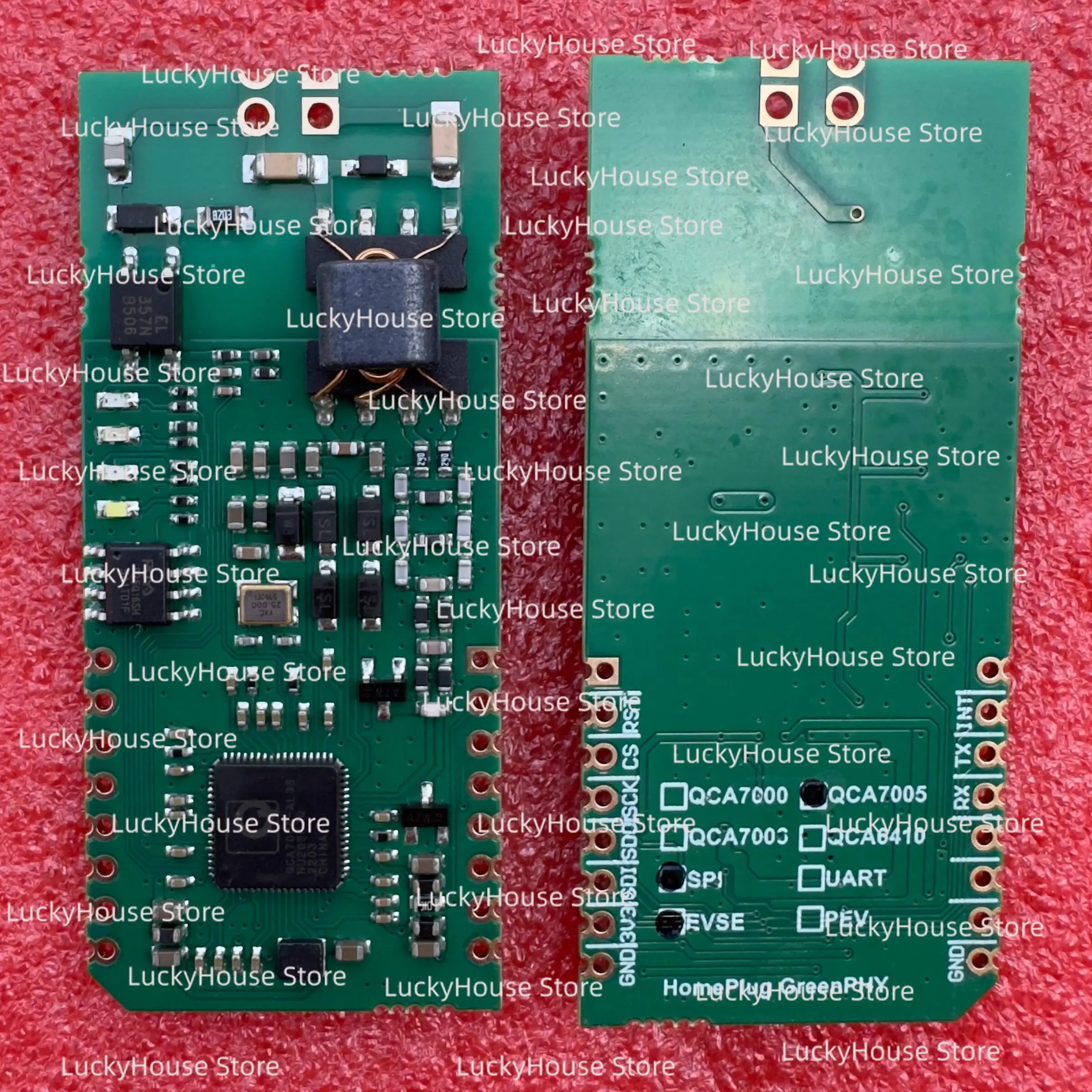 QCA7000 QCA7005 HomePlug Green PHY PLC Module for ISO 15118 EV Charging Communication Power Line Carrier