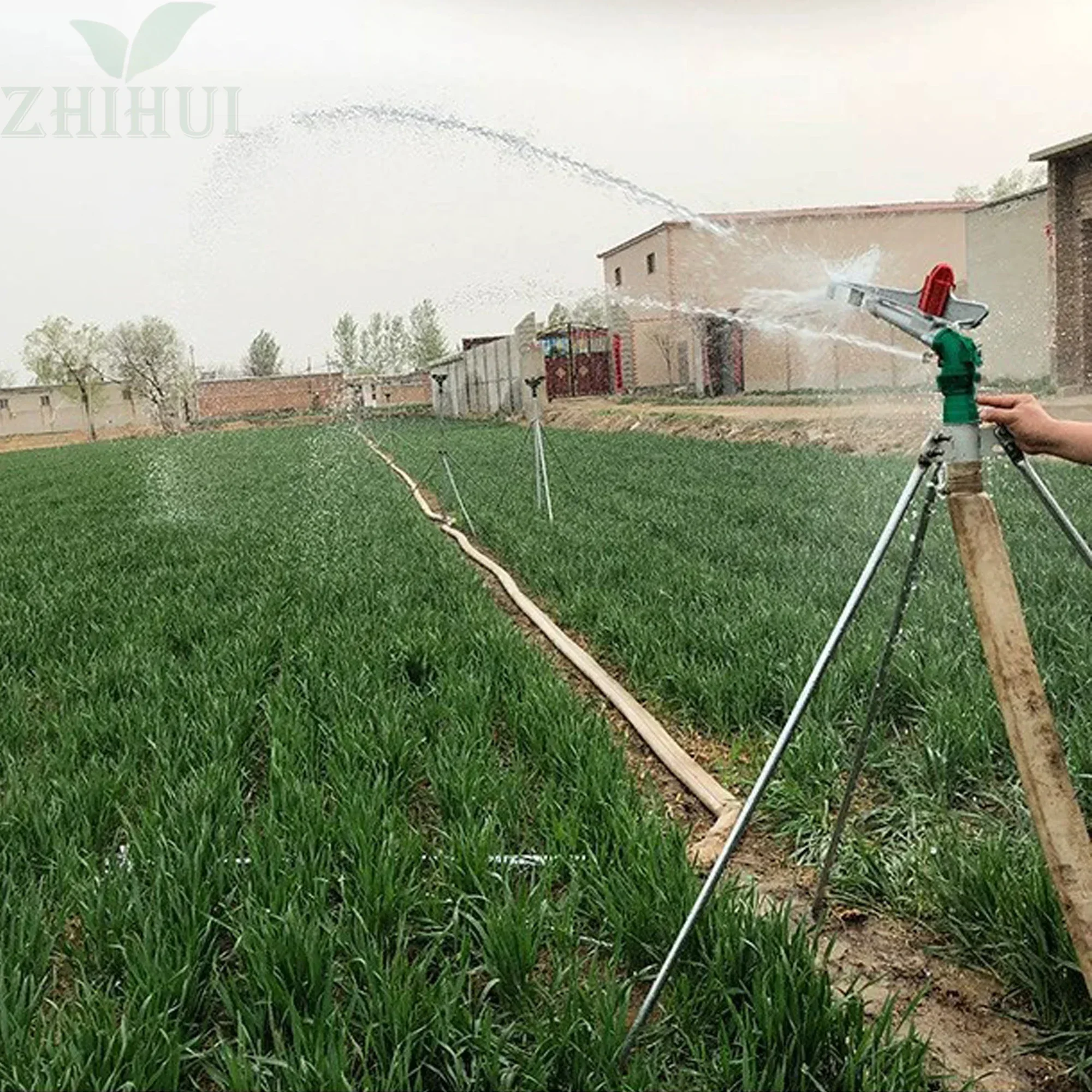 Rain Sprinkler Irrigation System PY50 360 Degrees Automatic Rotation Farm Irrigation Sprinkler with Copper Core