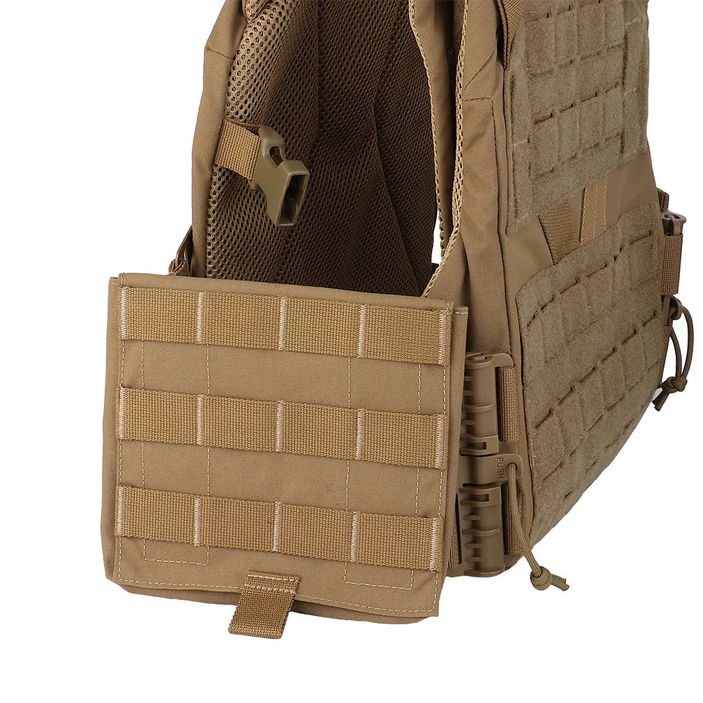 Imagem -06 - Tactifans-tactical K19 Placa Transportadora Caça Colete Molle Quick Release System Ajuste Rápido Cummerbund Combate Gear