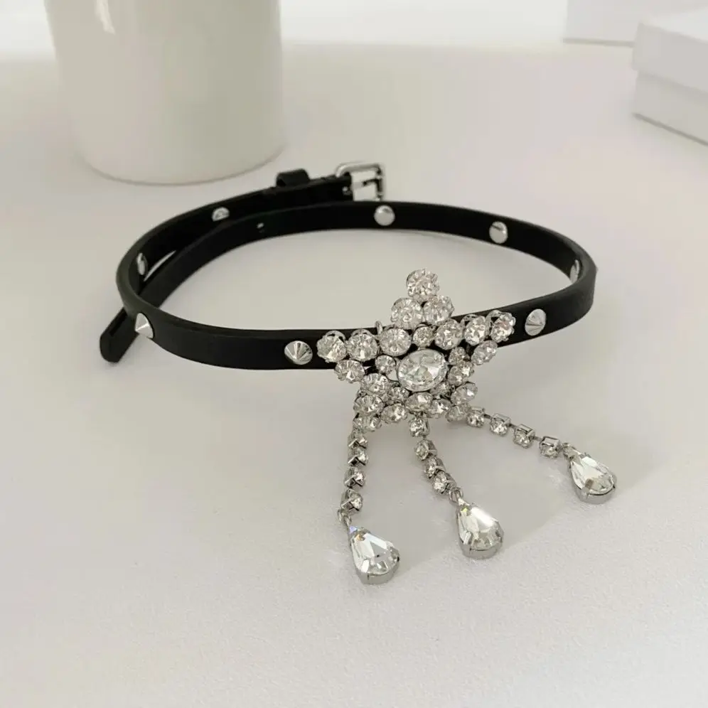 Nnecklace Temperament Light Luxury Personality Star Collar For Women Luxury Collares Para Mujer Collar Jewelry Collier Femme