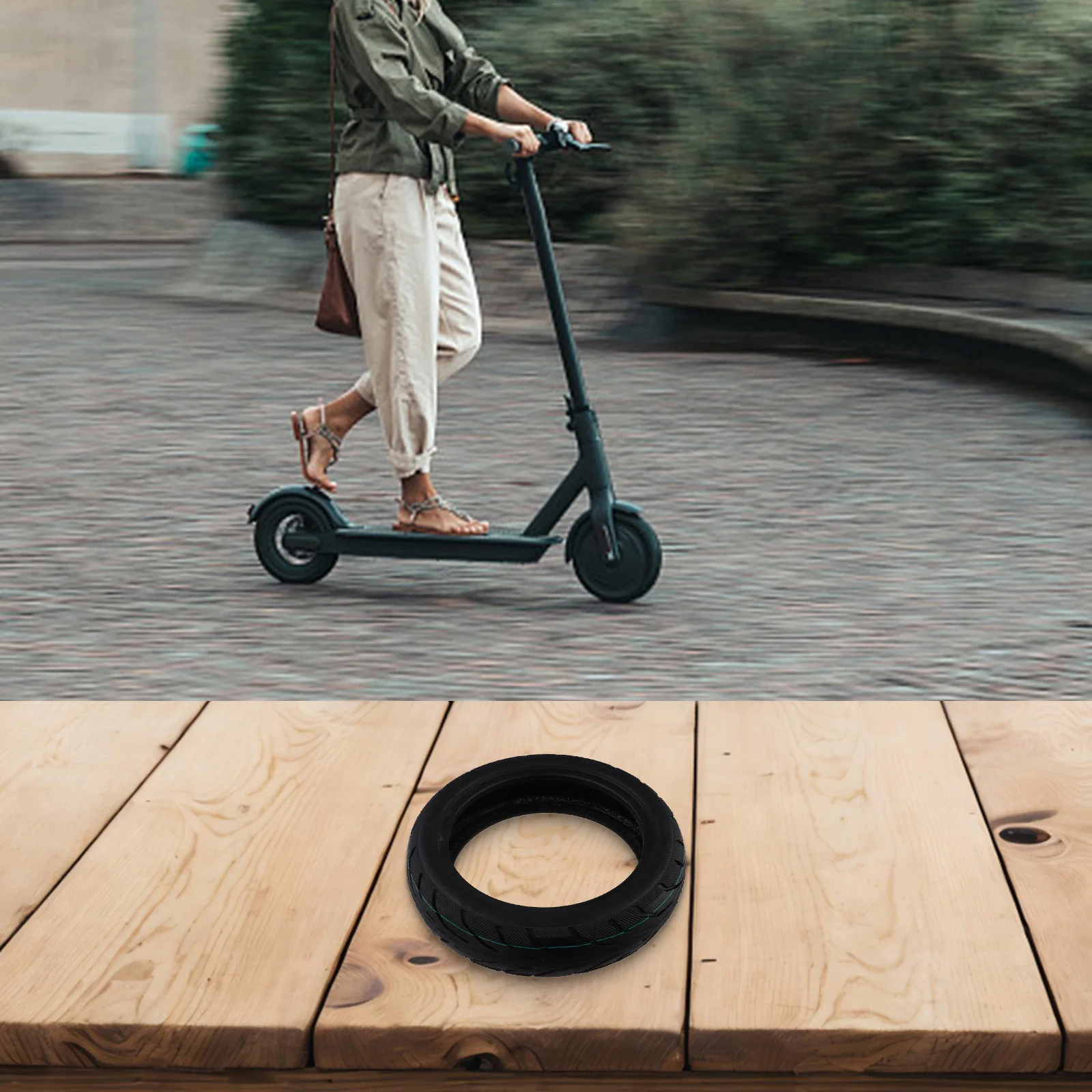 

9-дюймовая бескамерная шина 9x2 для скутера M365 с функцией самостоятельного ремонта со встроенным живым клеем для простого обслуживания