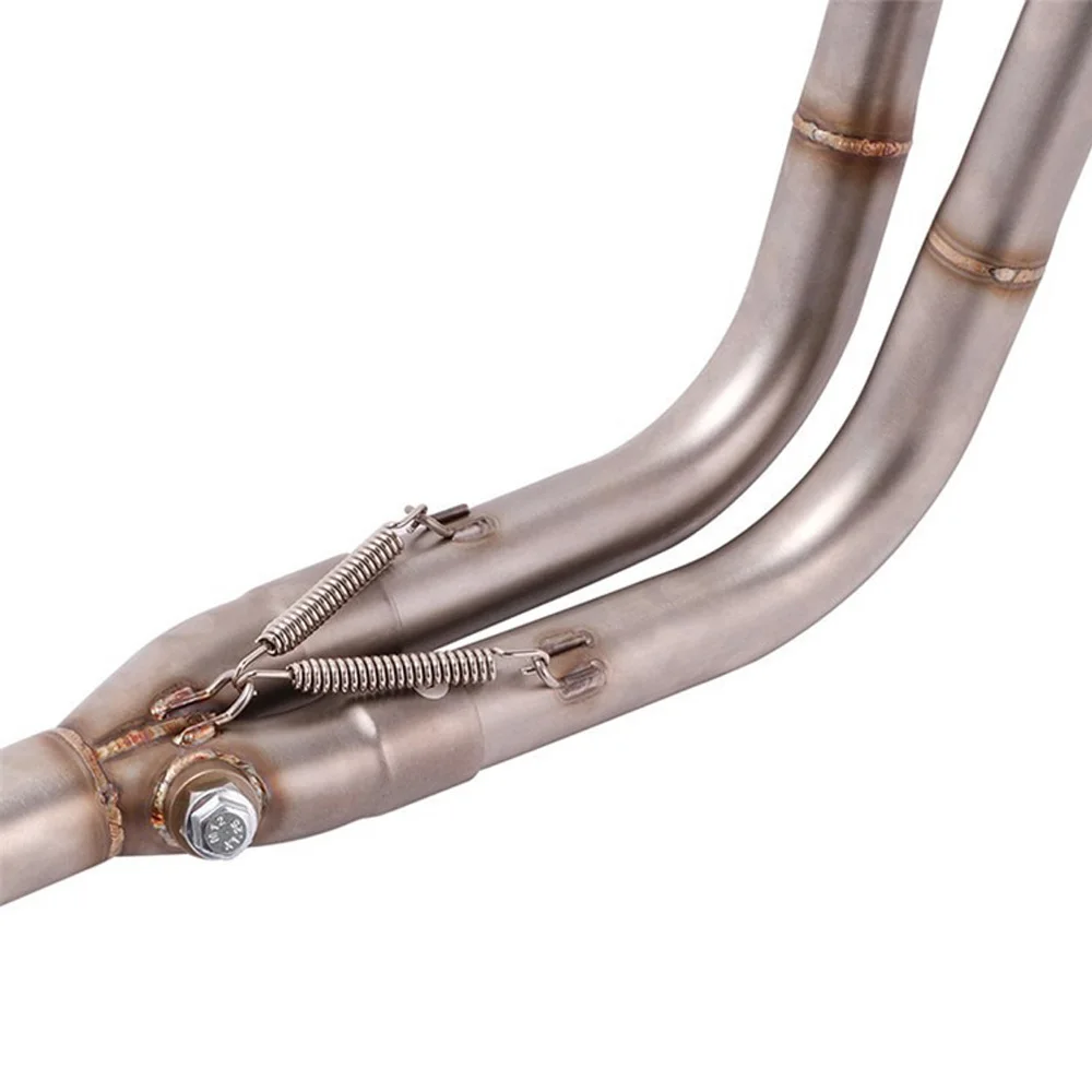 Auspuffsysteme Krümmerrohr Auspuffendrohre für Kawasaki Z400 Ninja 250 400 2017-2022 Auspuffrohre – Detail 4