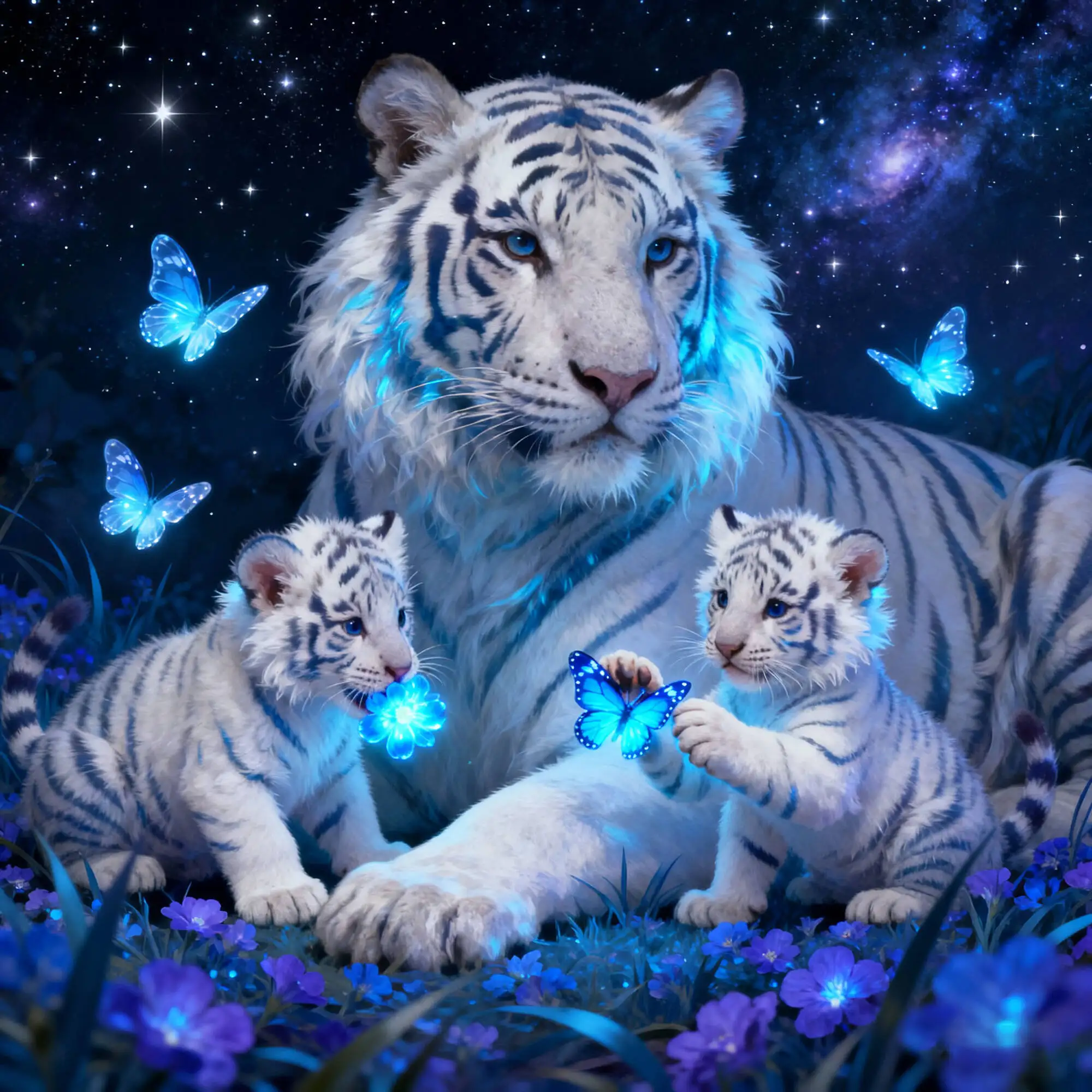 5D Tiger Diamantmalerei Schmetterling Tier Diamant-Mosaik Komplettes Set Strass-Bilder