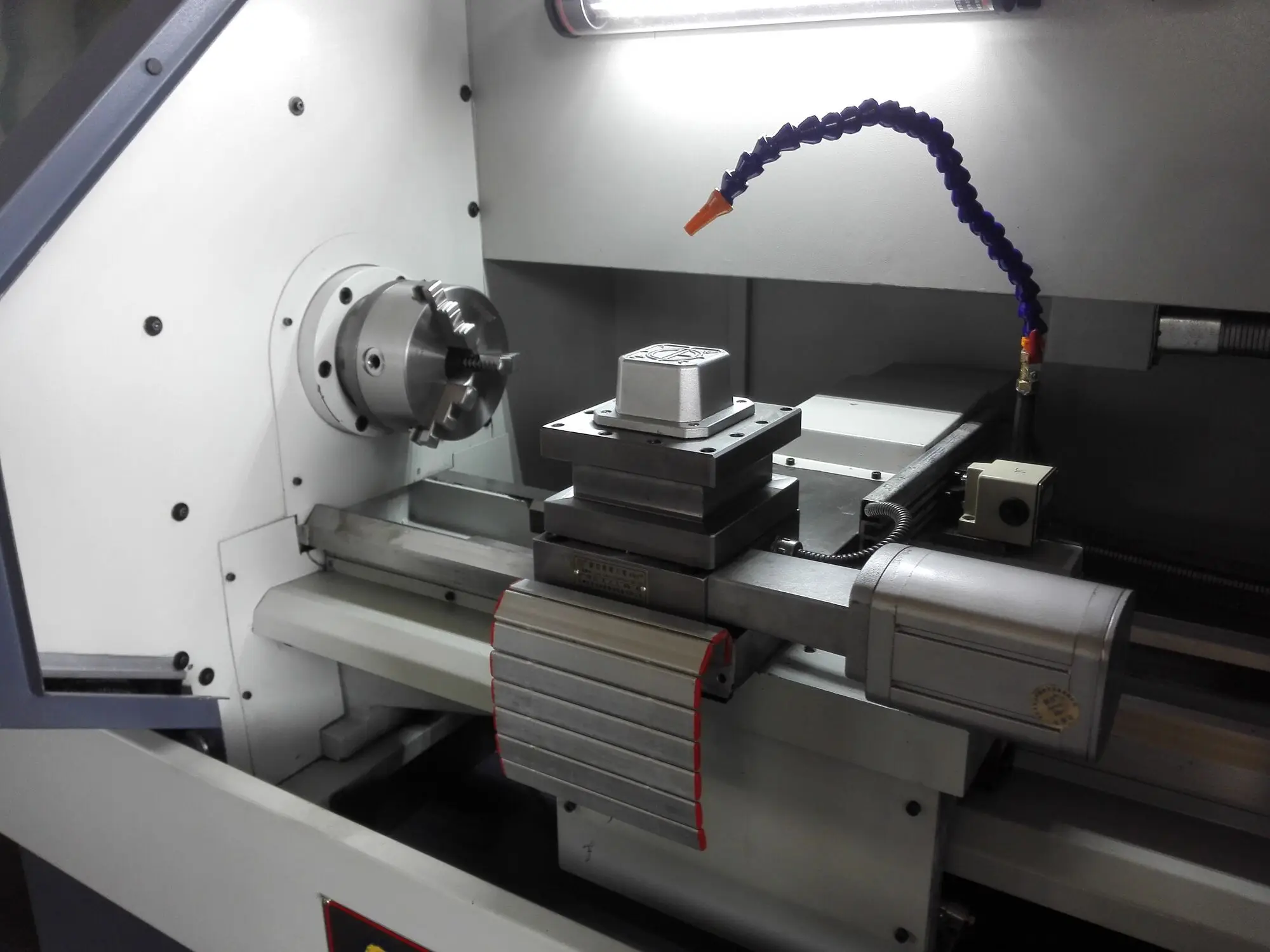Ck6132 Lathe With Cyder Chuck & 6 Position Tool Post