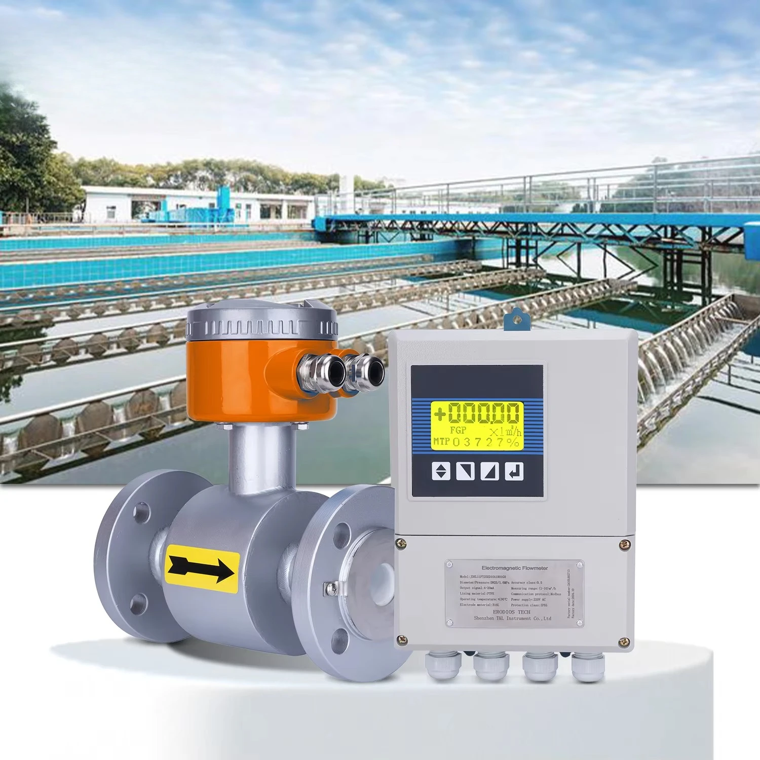 Manufacture of water meters Electromagnetic flowmeters for liquid sewage water treatment Strong acid