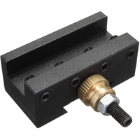 A83I-6Pcs Mini Lathe Quick Change Tools Post Holder Kit (1/4-1/2Inch), CNC Boring/Turning/Facing Holder Set
