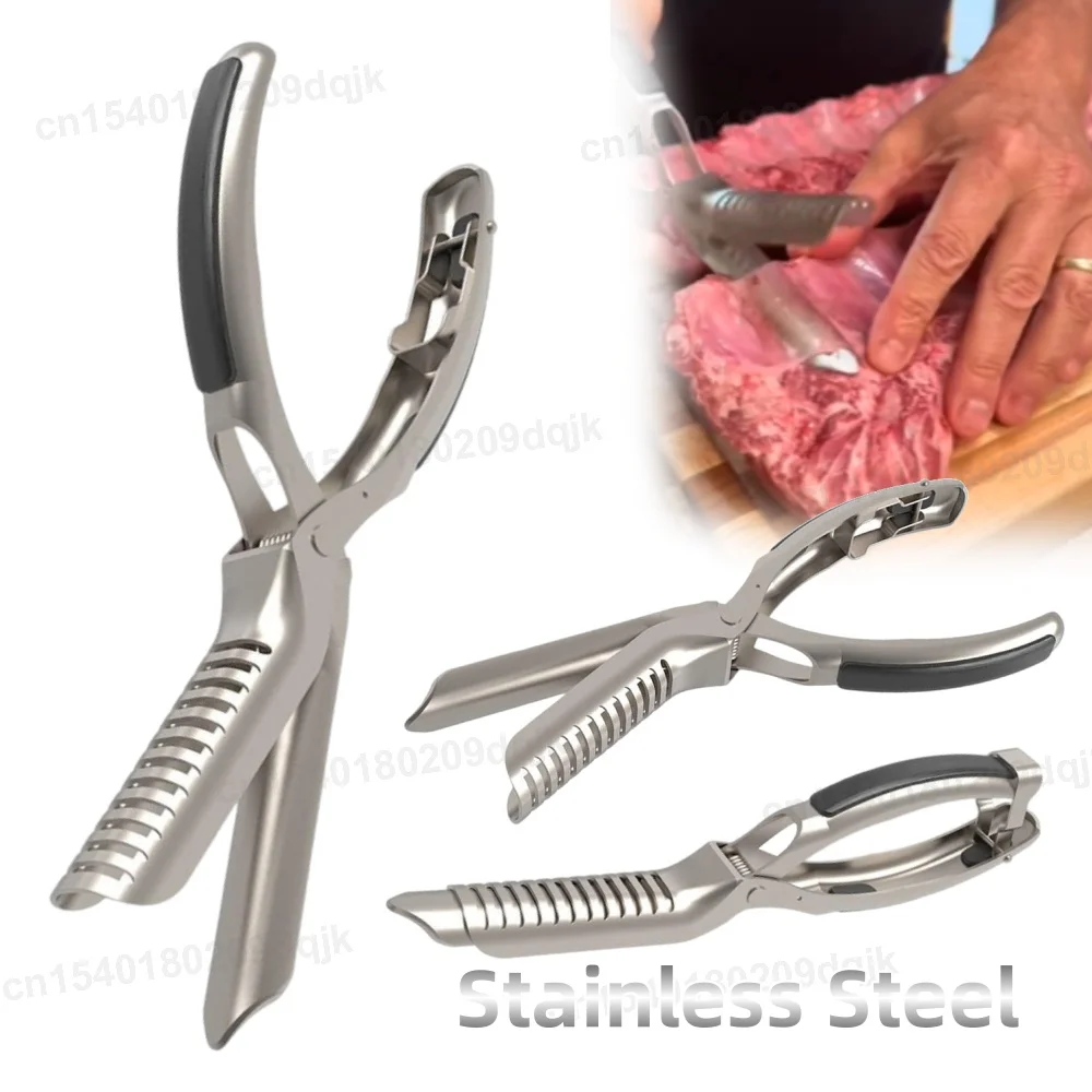 

Набор инструментов для удаления реберной мембраны из нержавеющей стали — идеальный инструмент для приготовления ребер для любителей барбекю — аксессуары для барбекю, которые можно мыть в посудомоечной машине